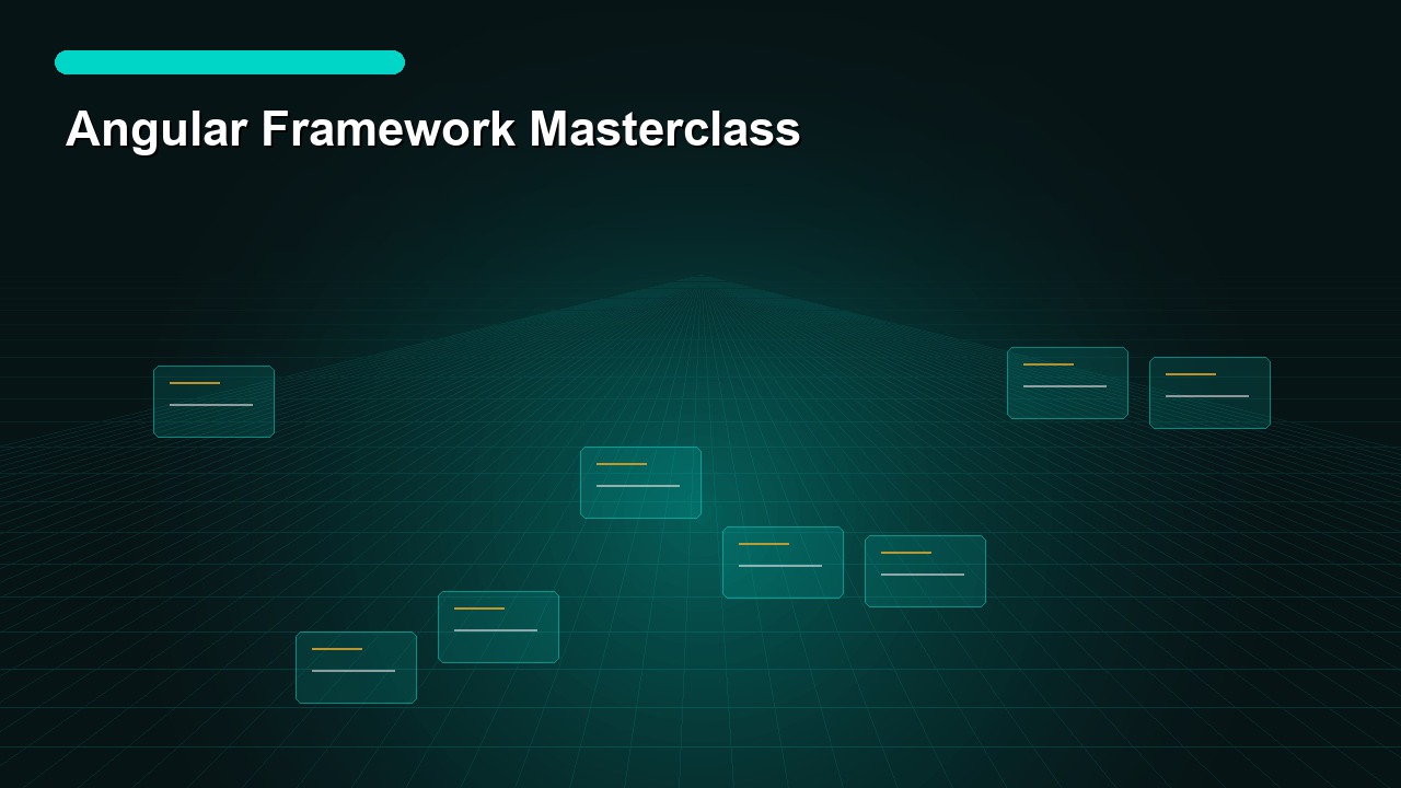 Angular Framework Masterclass
